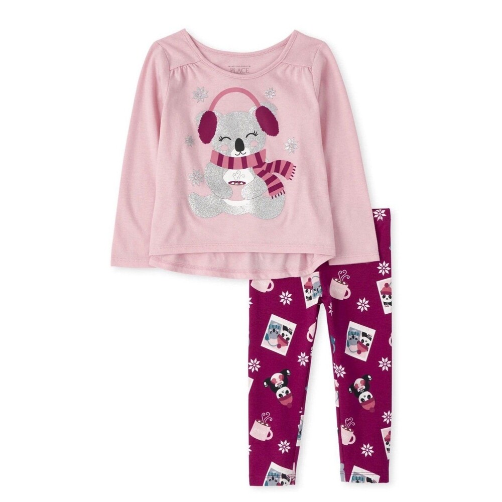 The Children’s Place Toddler Girls Koala Outfit Set 3T